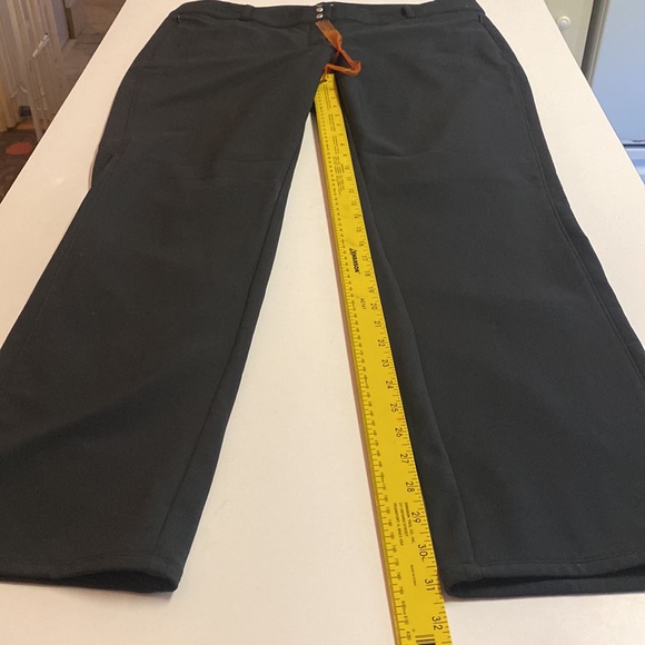 Adidas black size 16 Climastorm pants NWT pockets golf - Picture 9 of 10